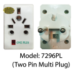 Model: 7296PL (Two Pin Multiplug)