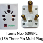 Model: 5399PL (15A Three Pin Multiplug)