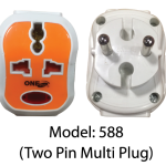 Model: 588 (Two Pin Multiplug)
