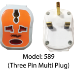 Model: 589 (Three Pin Multiplug)