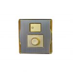 ANGELIC 1 GANG + DIMMER SWITCH & DIMMER SWITCH