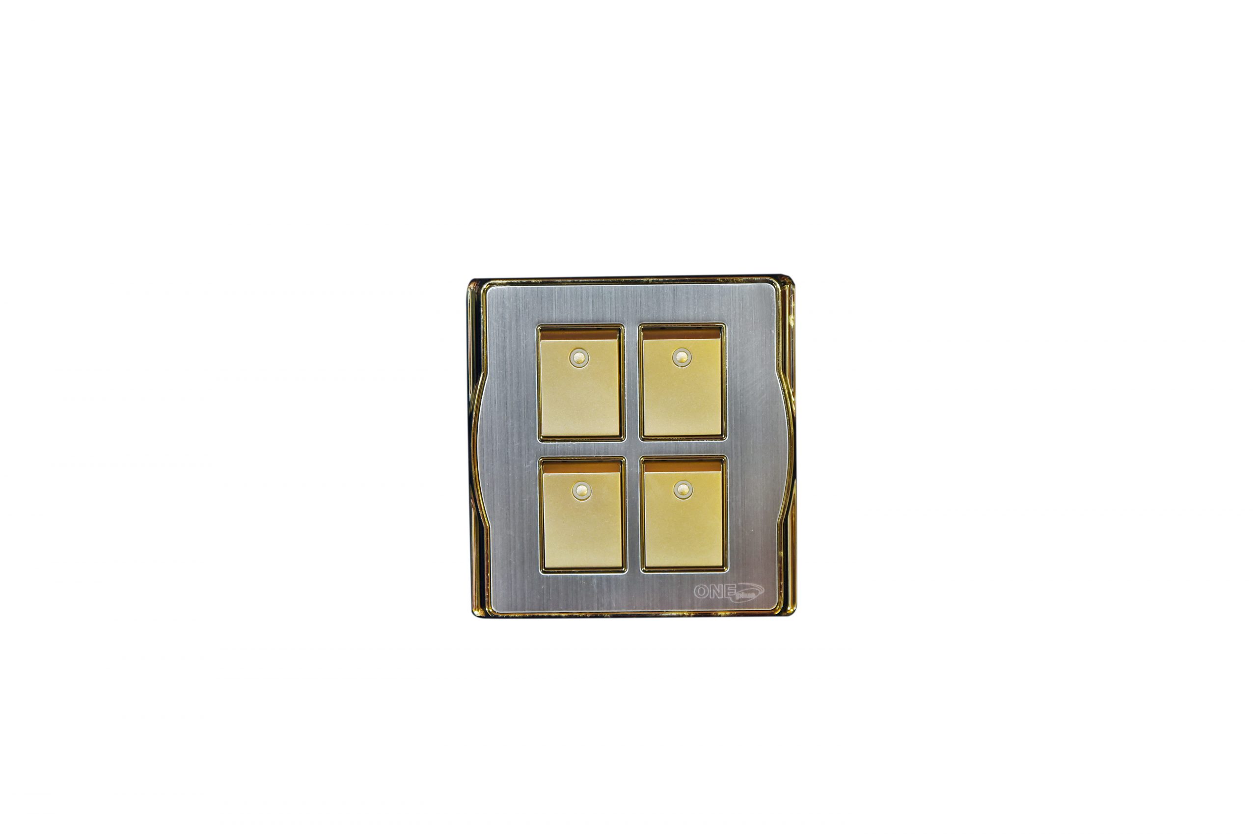 DSC_9647 ANGELIC 4 GANG 1 WAY SWITCH - Image 1