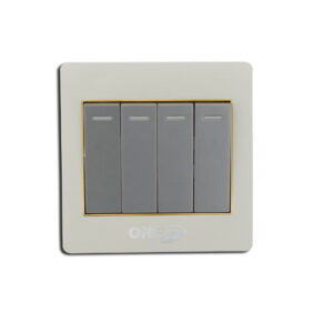 GOLD- 4 GANG SWITCH