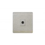 IVORY SMALL BUTTON ( TV SOCKET )