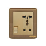 BIGO- 5 PIN MULTI SOCKET WITH SWITCH