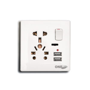 CIP- 6 PIN MULTI SOCKET+2 USB