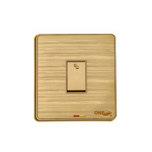 GLORY 1 GANG SWITCH (GOLD)