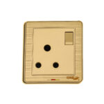 GLORY 15A 3 PIN SOCKET (GOLD)