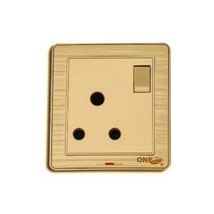 GLORY 15A 3 PIN SOCKET (GOLD)