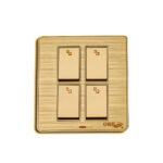 GLORY 4 GANG SWITCH (GOLD)