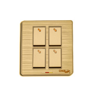 GLORY 4 GANG SWITCH (GOLD)