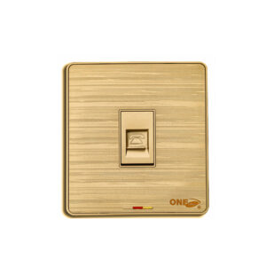 GLORY TELEPHONE SOCKET(GOLD)