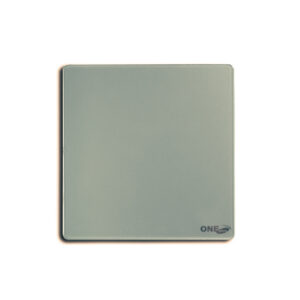 GLOVE GLASS 1 GANG SWITCH (GREY)