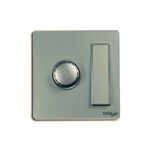 GLOVE GLASS FAN DIMMER WITH SWITCH (GREY)