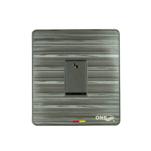 GLORY 1 GANG 2 WAY SWITCH (GREY)