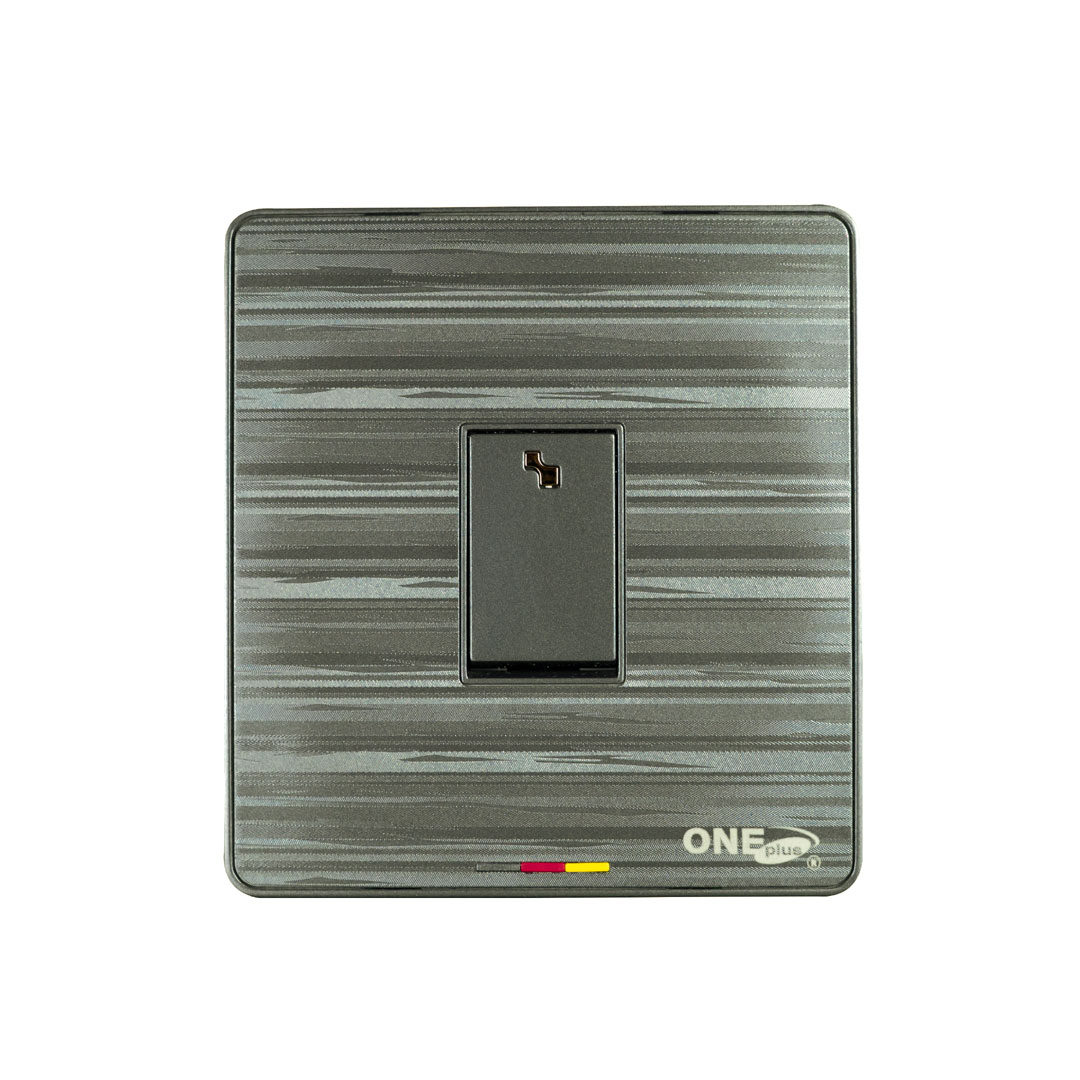 GLORY 1 GANG SWITCH (GREY) GLORY 1 GANG SWITCH (GREY)