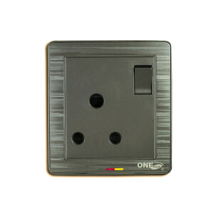 GLORY 15A 3 PIN SOCKET (GREY)