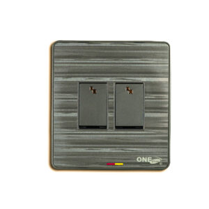 GLORY 2 GANG SWITCH (GREY)