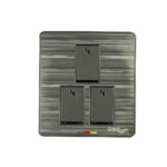 GLORY 3 GANG SWITCH (GREY)