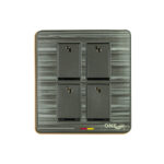 GLORY 4 GANG SWITCH (GREY)