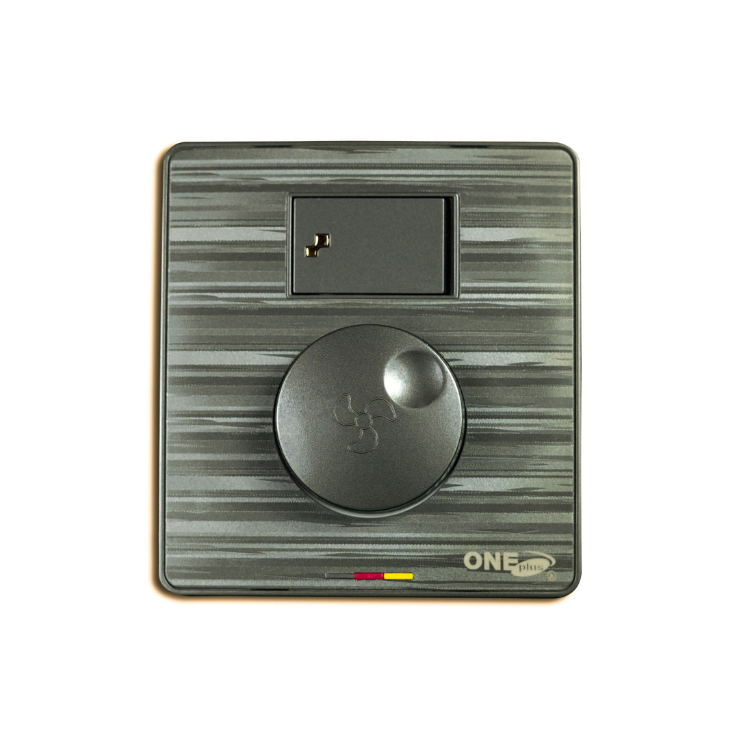 GLORY FAN DIMMER WITH SWITCH (GREY) GLORY FAN DIMMER WITH SWITCH (GREY)