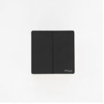 LUXURY 2 GANG SWITCH (Black)