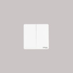 LUXURY 2 GANG SWITCH (White)