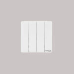 LUXURY 4 GANG SWITCH (White)