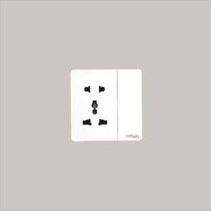 LUXURY 5 PIN MULTI SOCKET (White)